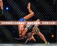 DNF柔道帶什么武器最好？選擇合適武器，開啟強力之路！