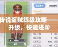仙境傳說盜賊練級攻略——輕松升級，快速進階