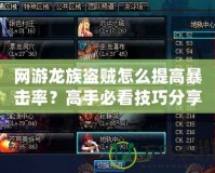 網(wǎng)游龍族盜賊怎么提高暴擊率？高手必看技巧分享！