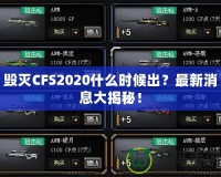 毀滅CFS2020什么時候出？最新消息大揭秘！