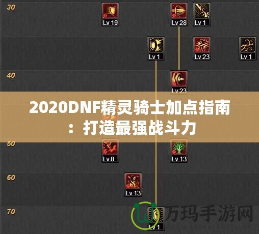 2020DNF精靈騎士加點指南：打造最強戰斗力