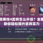 三國群英傳4武將怎么升級？全面攻略助你輕松提升武將實力