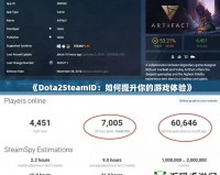 《Dota2SteamID：如何提升你的游戲體驗》