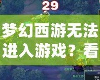 夢幻西游無法進入游戲？看這里，解決方案一網打盡！