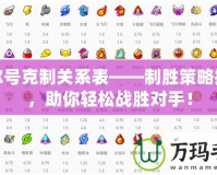 賽爾號克制關(guān)系表——制勝策略揭秘，助你輕松戰(zhàn)勝對手！