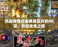 熱血傳奇白金典藏區升到40級，開啟傳奇之路