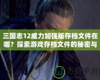 三國志12威力加強版存檔文件在哪？探索游戲存檔文件的秘密與管理技巧！