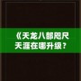 《天龍八部咫尺天涯在哪升級？快來發現最快的升級路徑！》