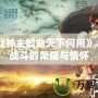 《斗戰神主題曲天下何用》：超越戰斗的榮耀與情懷