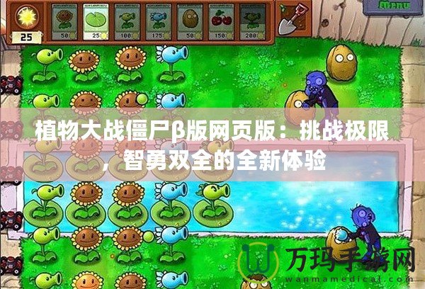 植物大戰僵尸β版網頁版：挑戰極限，智勇雙全的全新體驗