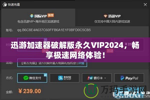 迅游加速器破解版永久VIP2024，暢享極速網絡體驗！