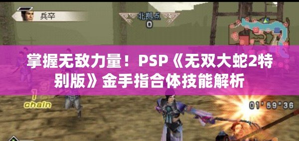 掌握無敵力量！PSP《無雙大蛇2特別版》金手指合體技能解析