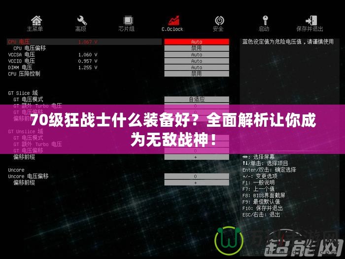 70級(jí)狂戰(zhàn)士什么裝備好？全面解析讓你成為無敵戰(zhàn)神！