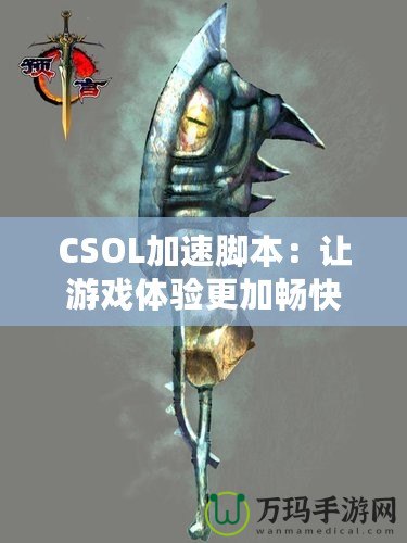 CSOL加速腳本：讓游戲體驗更加暢快的秘密武器