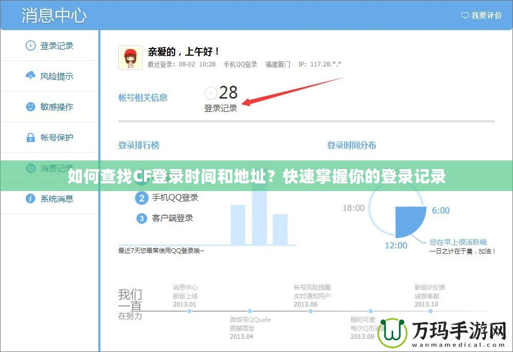 如何查找CF登錄時間和地址？快速掌握你的登錄記錄