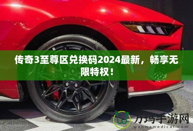 傳奇3至尊區兌換碼2024最新，暢享無限特權！