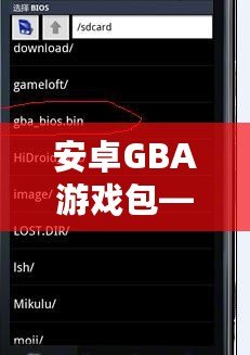 安卓GBA游戲包——讓你重溫經典，暢享無盡樂趣
