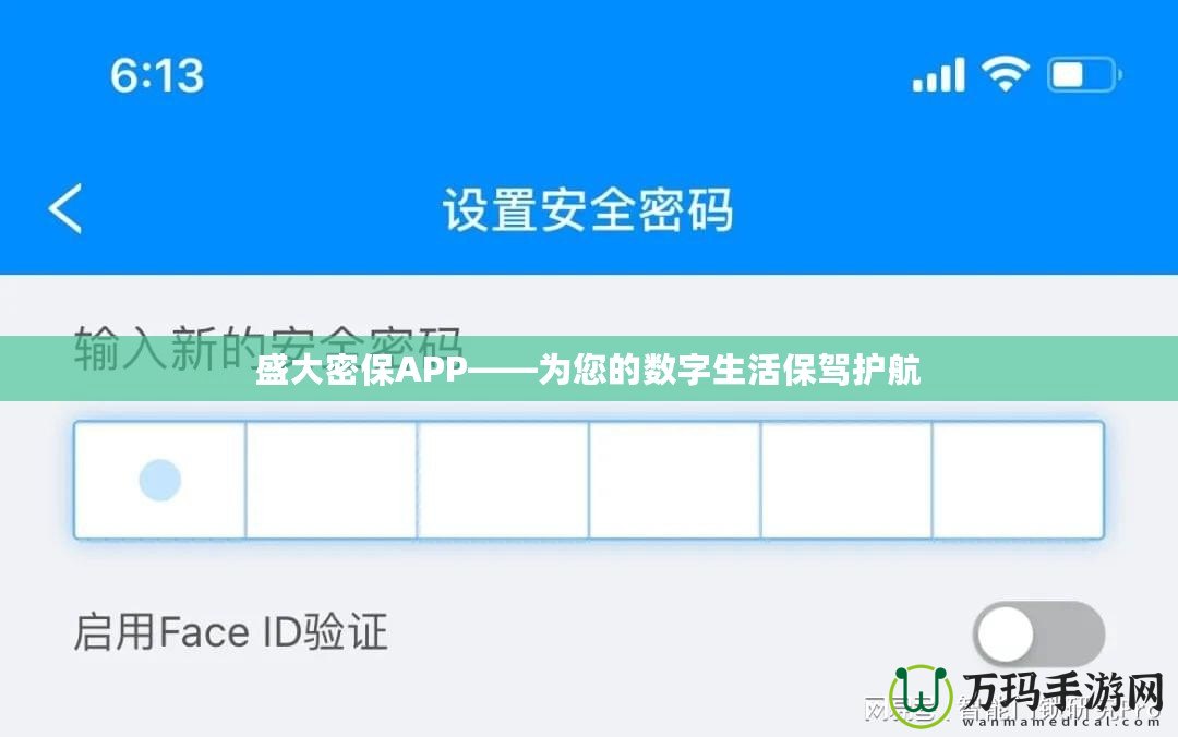 盛大密保APP——為您的數字生活保駕護航