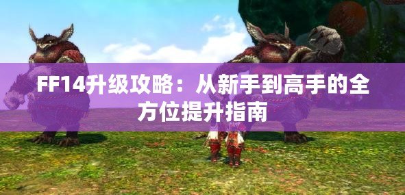 FF14升級攻略：從新手到高手的全方位提升指南