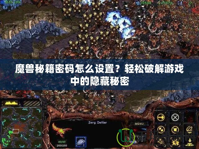 魔獸秘籍密碼怎么設置？輕松破解游戲中的隱藏秘密