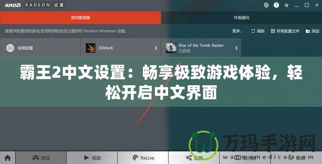 霸王2中文設置：暢享極致游戲體驗，輕松開啟中文界面