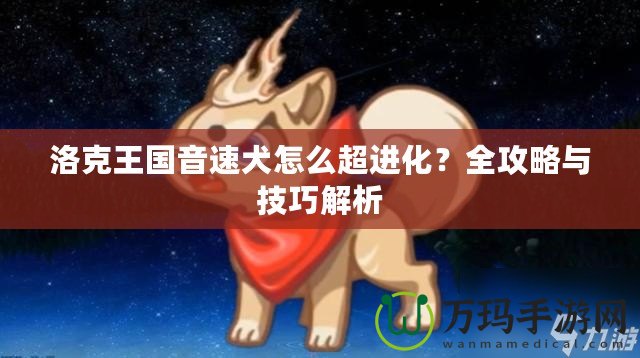 洛克王國音速犬怎么超進化？全攻略與技巧解析