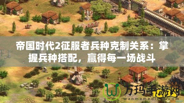 帝國時代2征服者兵種克制關系：掌握兵種搭配，贏得每一場戰斗