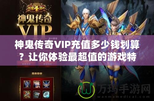 神鬼傳奇VIP充值多少錢劃算？讓你體驗最超值的游戲特權