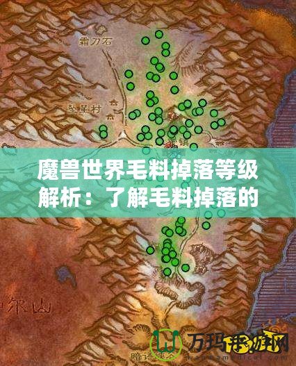 魔獸世界毛料掉落等級解析：了解毛料掉落的關鍵技巧