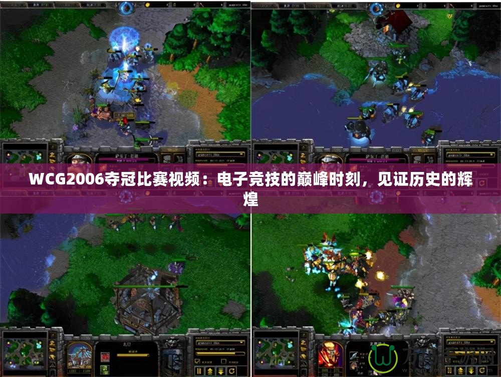 WCG2006奪冠比賽視頻：電子競技的巔峰時刻，見證歷史的輝煌