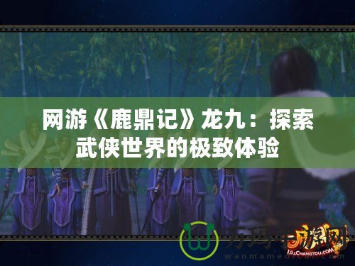 網游《鹿鼎記》龍九：探索武俠世界的極致體驗