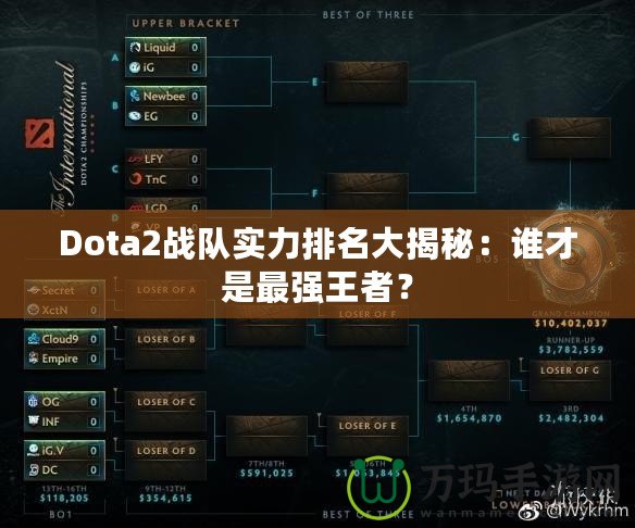 Dota2戰隊實力排名大揭秘：誰才是最強王者？