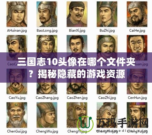 三國(guó)志10頭像在哪個(gè)文件夾？揭秘隱藏的游戲資源