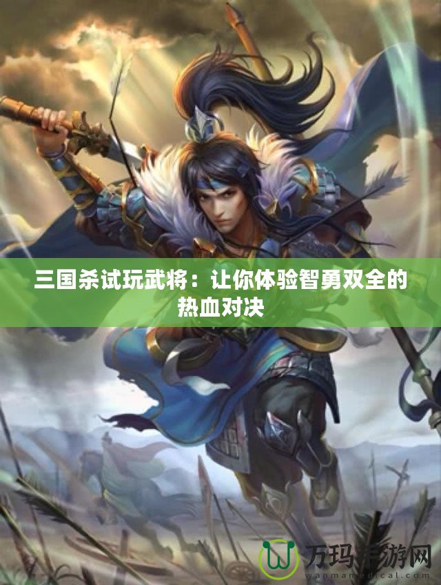 三國殺試玩武將：讓你體驗智勇雙全的熱血對決